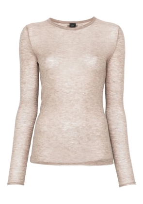 PINKO embellished top - Neutrals