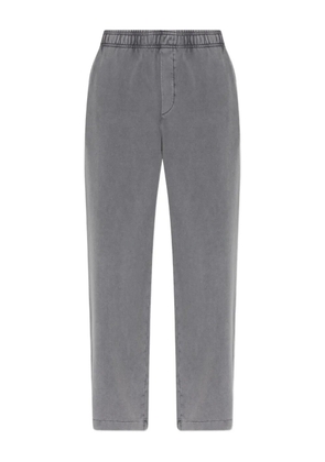 Versace Jeans Couture logo-patch elasticated trousers - Grey