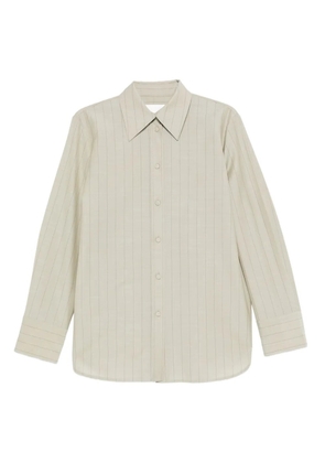 Jil Sander pinstriped shirt - Green