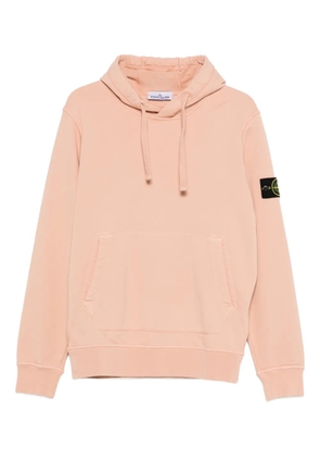 Stone Island kangaroo-pocket hoodie - Pink