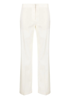 Fabiana Filippi virgin-wool tailored trousers - White
