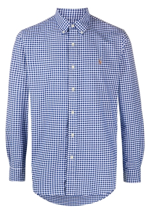 Polo Ralph Lauren gingham button-down shirt - Blue