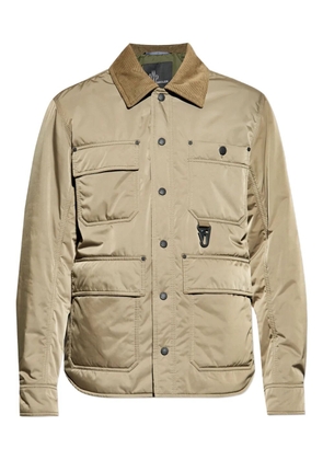 Moncler Grenoble Waterton corduroy-collar down jacket - Neutrals
