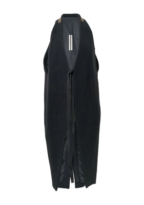 Rick Owens sleeveless coat - Black