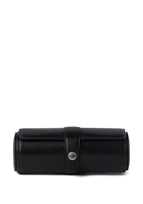 Brunello Cucinelli leather watch case - Black