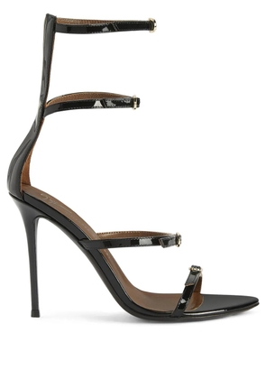 Giuseppe Zanotti 105mm Giselle Buckles sandals - Black