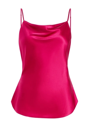 Cinq A Sept Marta silk top - Pink