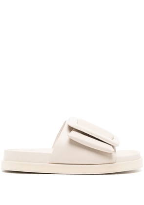 Senso Nola buckle-strap leather sandals - Neutrals