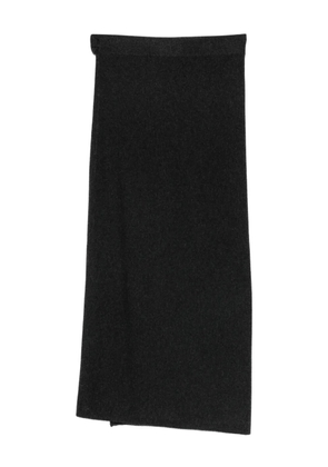Gran Sasso elasticated-waist maxi skirt - Grey