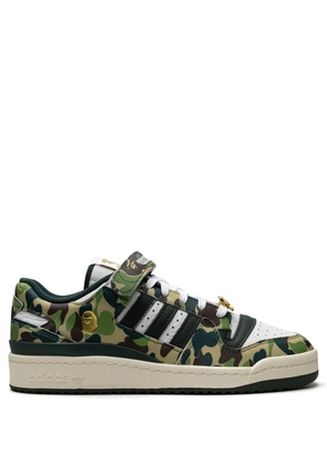 adidas x BAPE Forum 84 Low '30th Anniversary Green Camo' sneakers