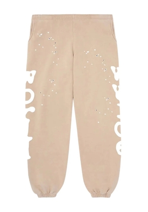 SP5DER logo-print sweatpants - Neutrals