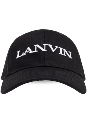 Lanvin logo-embroidered baseball cap - Black