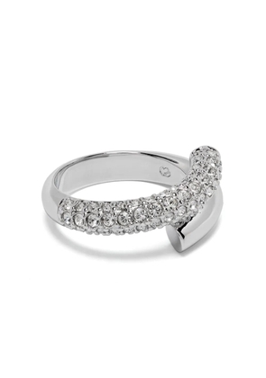 Swarovski Dextera crystal embellished ring - Silver