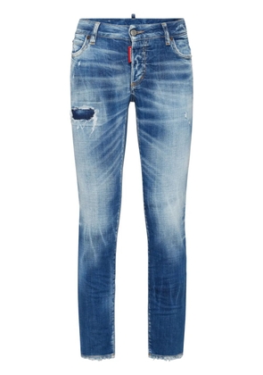 DSQUARED2 distressed-effect jeans - Blue