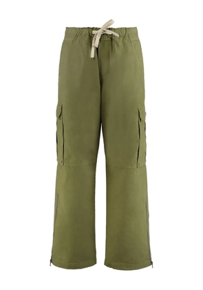 Palm Angels drawstring cargo trousers - Green