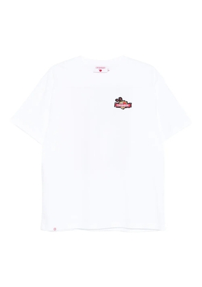Charles Jeffrey Loverboy embroidered-logo T-shirt - White