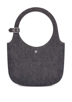 Courrèges Holy denim tote bag - Grey