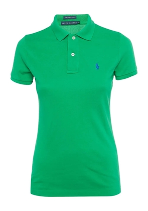 Polo Ralph Lauren Vintage skinny-fit cotton polo top - Green