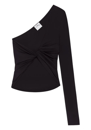 Courrèges asymmetrical top - Black