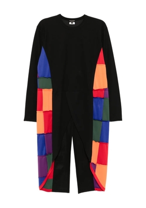 Comme des Garçons Homme Plus patch-work T-shirt - Black