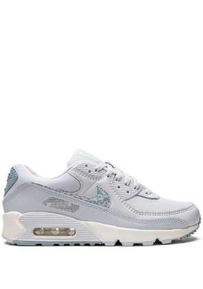 Nike Air Max 90 'Aura/Aura-Ocean Blue' sneakers