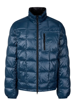 TOMBOY square-pattern padded jacket - Blue