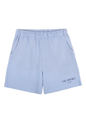 Sporty & Rich SR Sport shorts - Blue