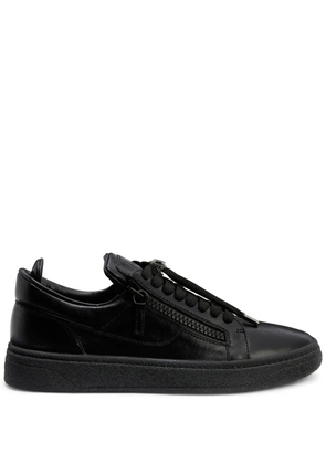 Giuseppe Zanotti GZ94 double-zip low-top sneakers - Black