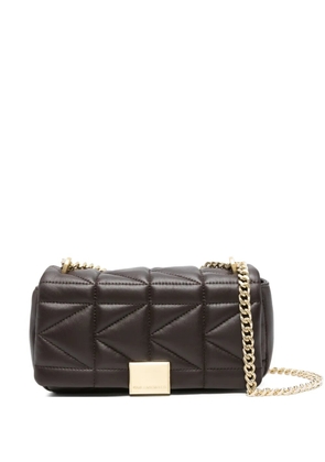 Karl Lagerfeld quilted crossbody bag - Black