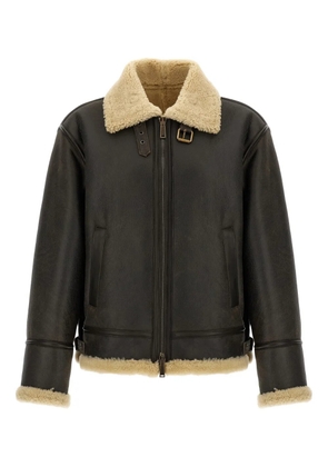 DSQUARED2 zip-front jacket - Brown