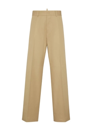 DSQUARED2 pressed-crease trousers - Neutrals