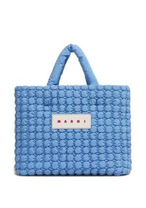 Marni padded tote bag - Blue