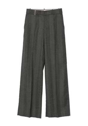 Peserico herringbone trousers - Grey