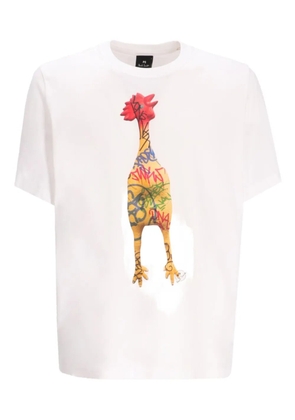 Paul Smith Rubber Chicken-print T-shirt - White