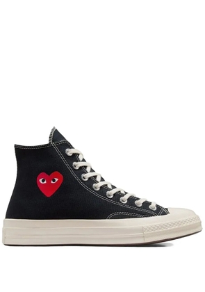 Comme Des Garçons Play x Converse Chuck 70 Hi logo-print sneakers - Black