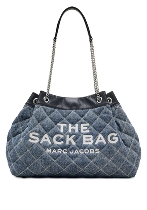 Marc Jacobs The Quilted Denim Large Chain Sack bag - Blue