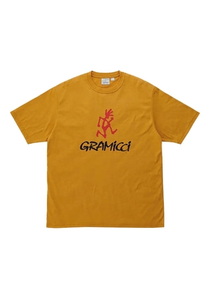 Gramicci logo-detail short-sleeve T-shirt - Yellow