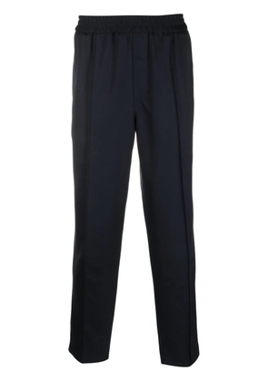 A.P.C. elasticated-waist wool trousers - Blue