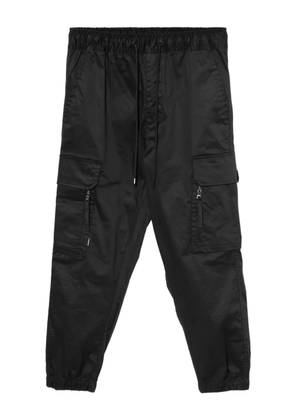 FINGERCROXX logo-patched cargo pants - Black