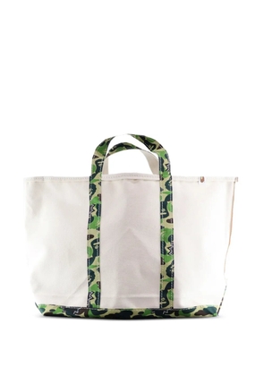 SAINT MXXXXXX x BAPE camouflage-print tote bag - White