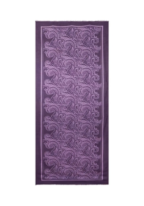 ETRO paisley-print scarf - Purple