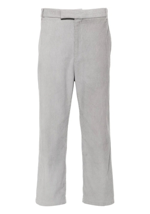 Thom Browne mid-rise straight-leg trousers - Grey