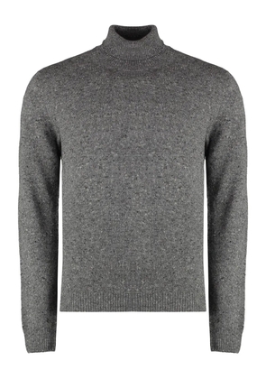 THE (Alphabet) roll-neck sweater - Grey