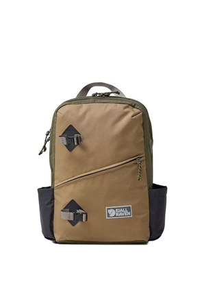 Fjällräven two-tone buckle-embellished backpack - Green
