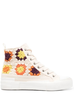 Ash crochet high-top sneakers - Neutrals