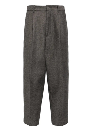 Helmut Lang cropped zoot pants - Grey