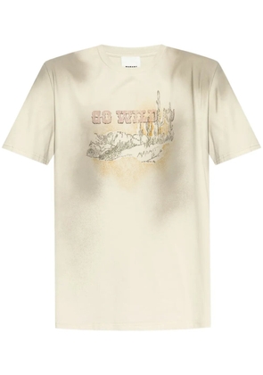 MARANT Honore t-shirt - Neutrals