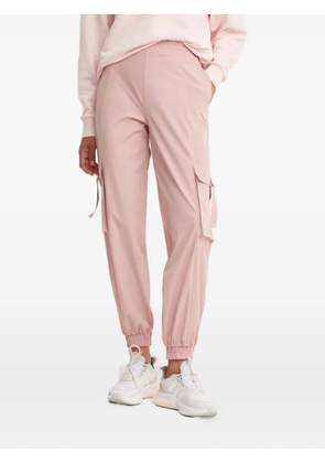 GUESS USA cargo-pocket track pants - Pink