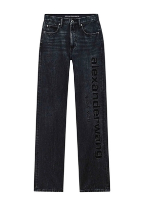 Alexander Wang logo-detail jeans - Grey