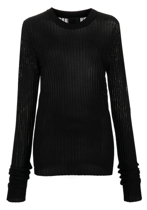 Givenchy fine ribbed-knit jumper - Black